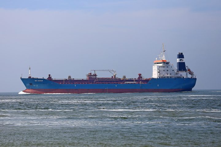 Product tankers at anchorage